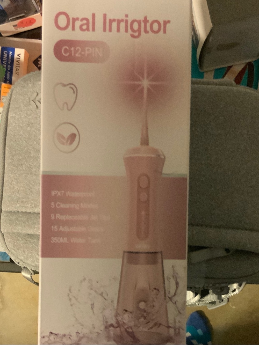 Oral Irrigator Water Flosser - Pink